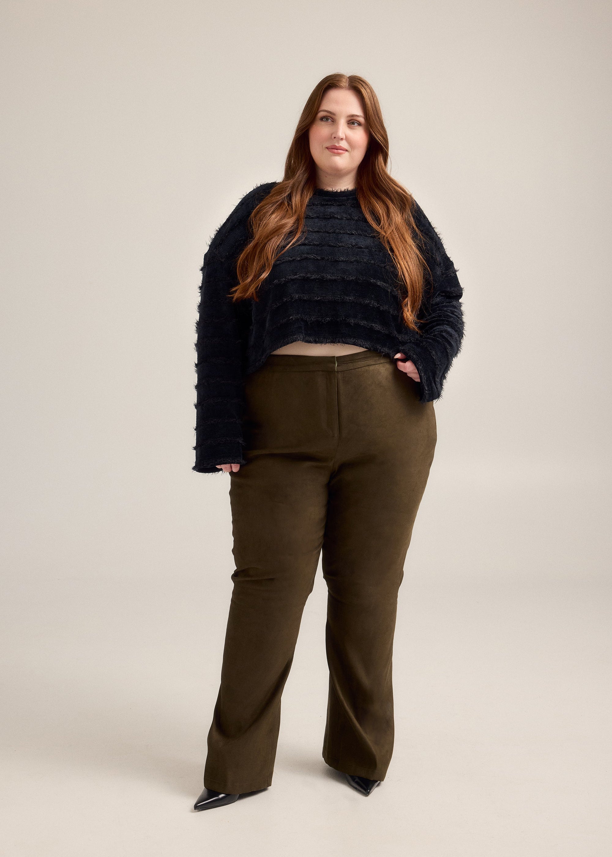 'Suede' Trousers