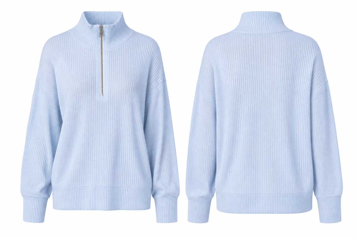 The Olivia Ribbed Knit Sweater