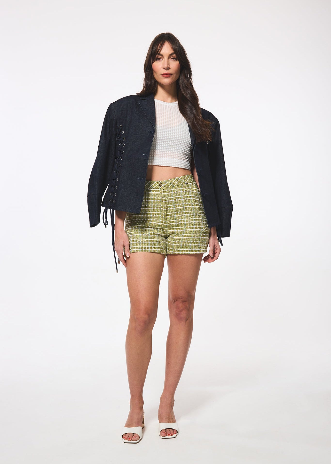 Tweed Shorts