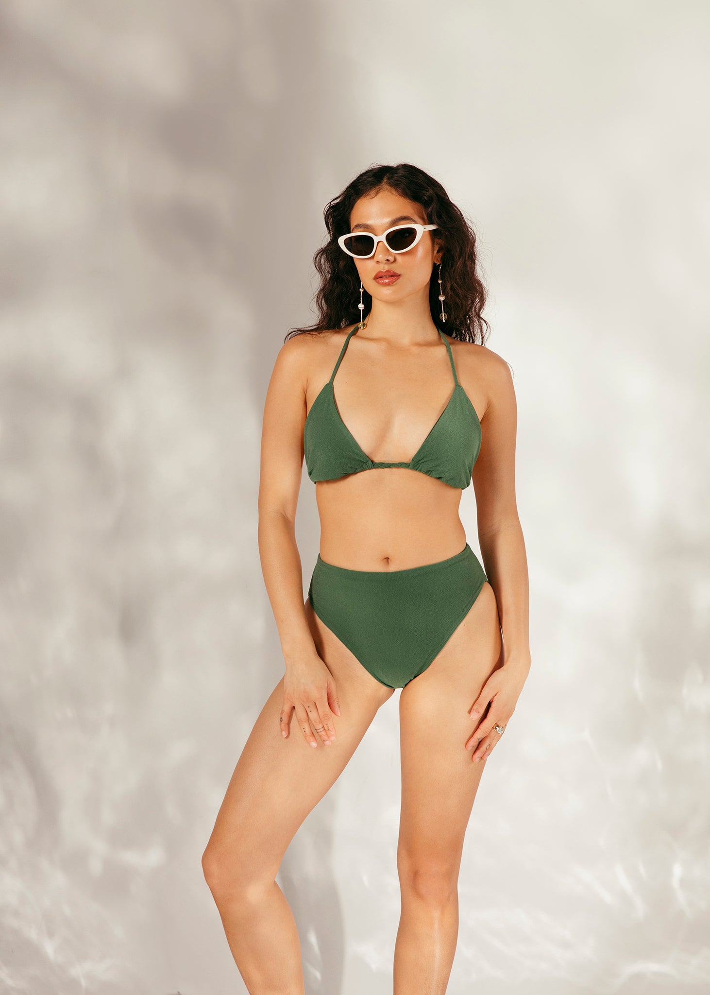 Jade Ruched Bikini Bottom