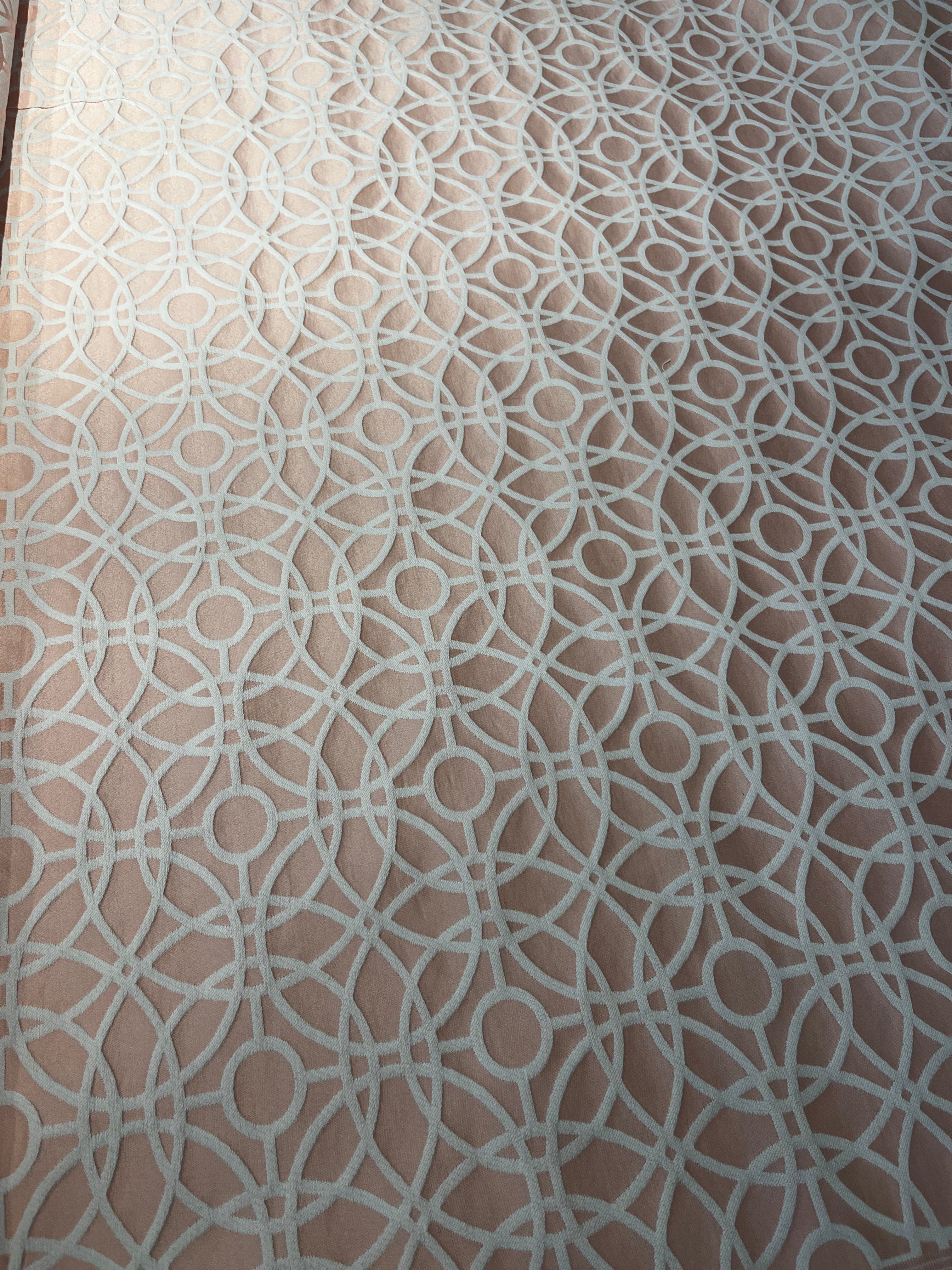 Jacquard Orange Fabirc