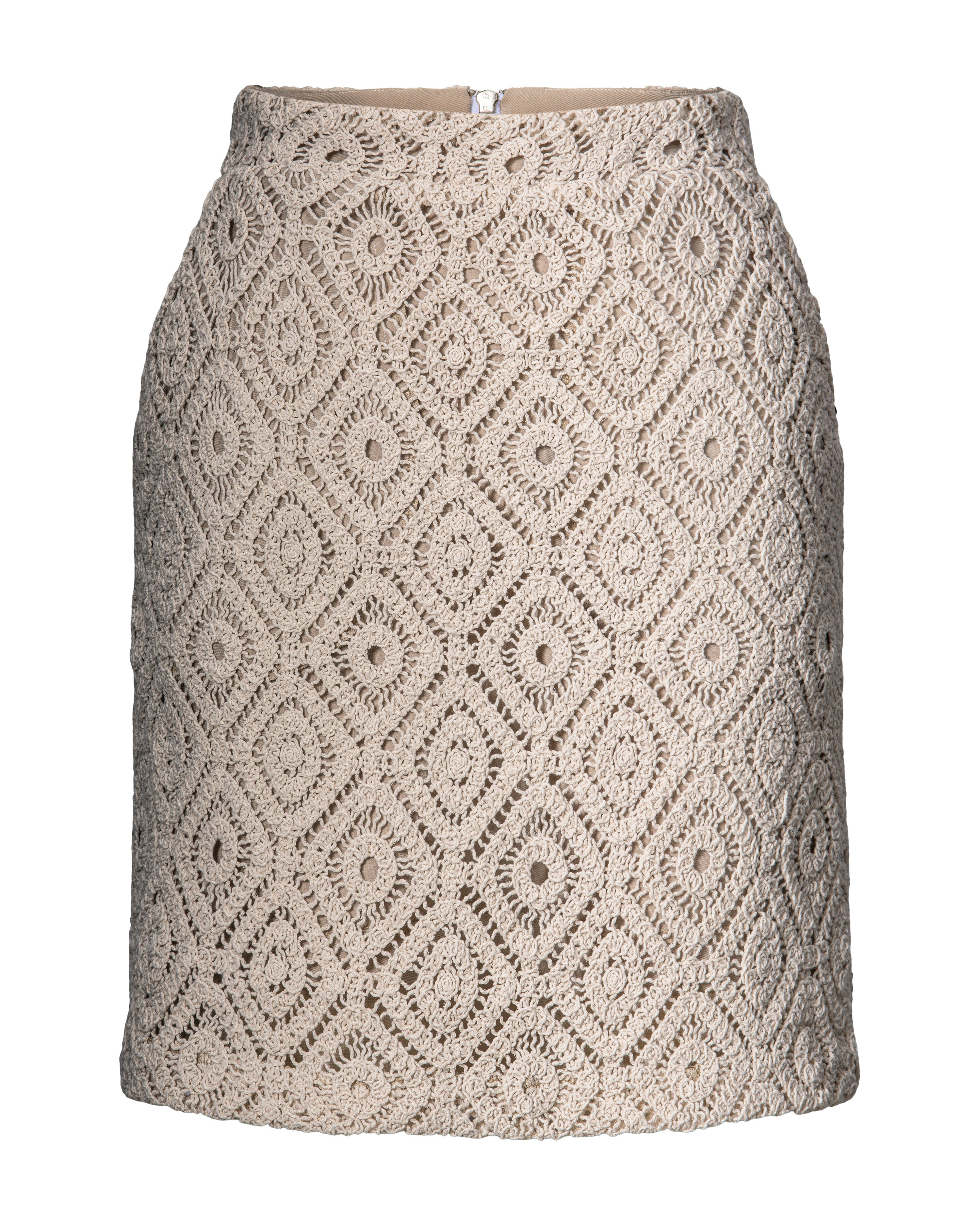 Crochet Mini Skirt