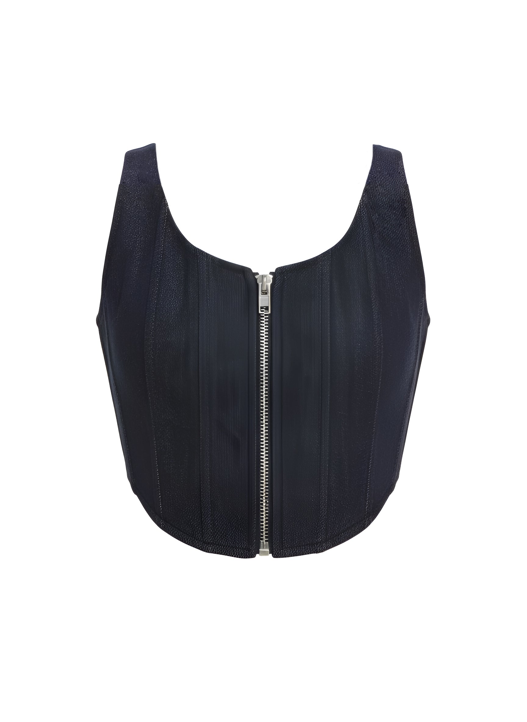 Denim Corset Top