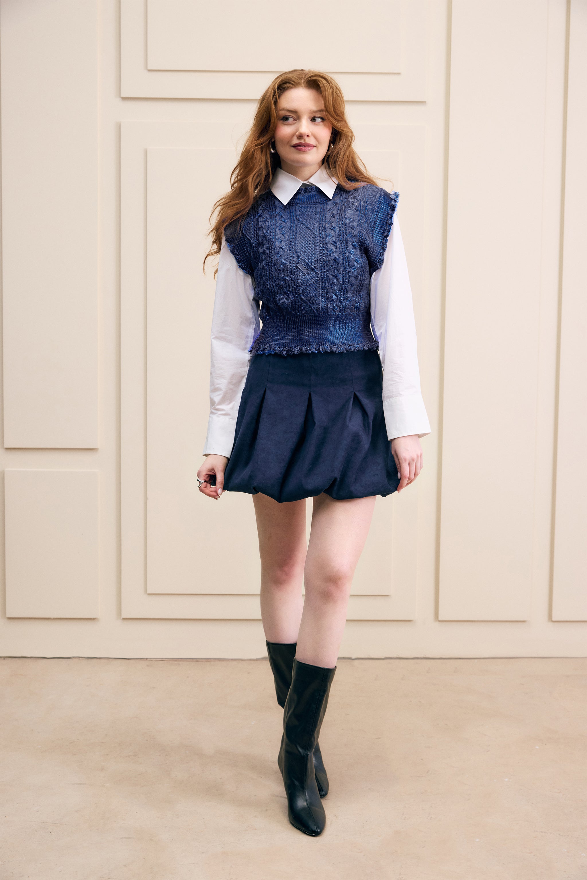 Navy Sweater Vest