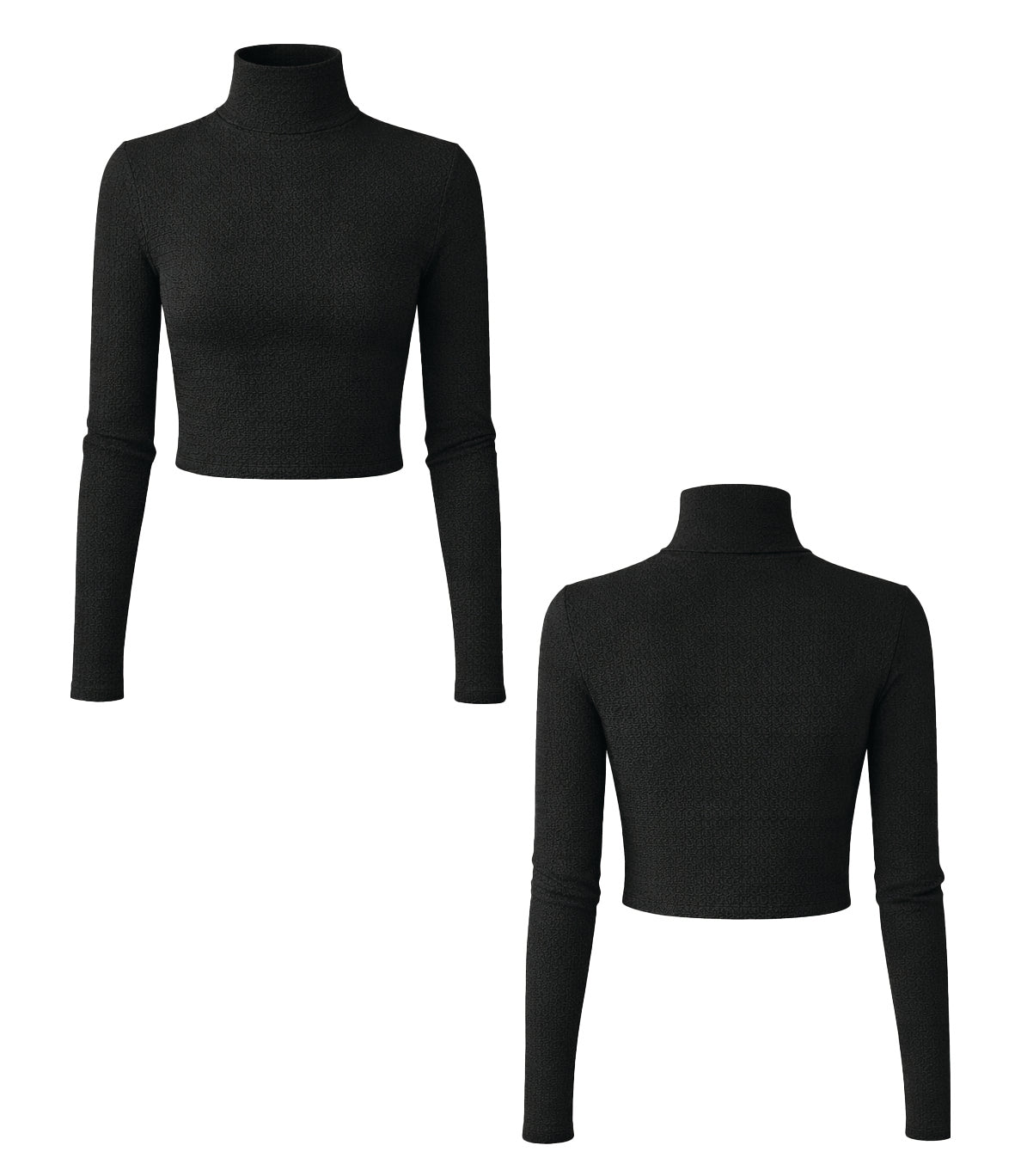 The Tess Cropped Turtleneck