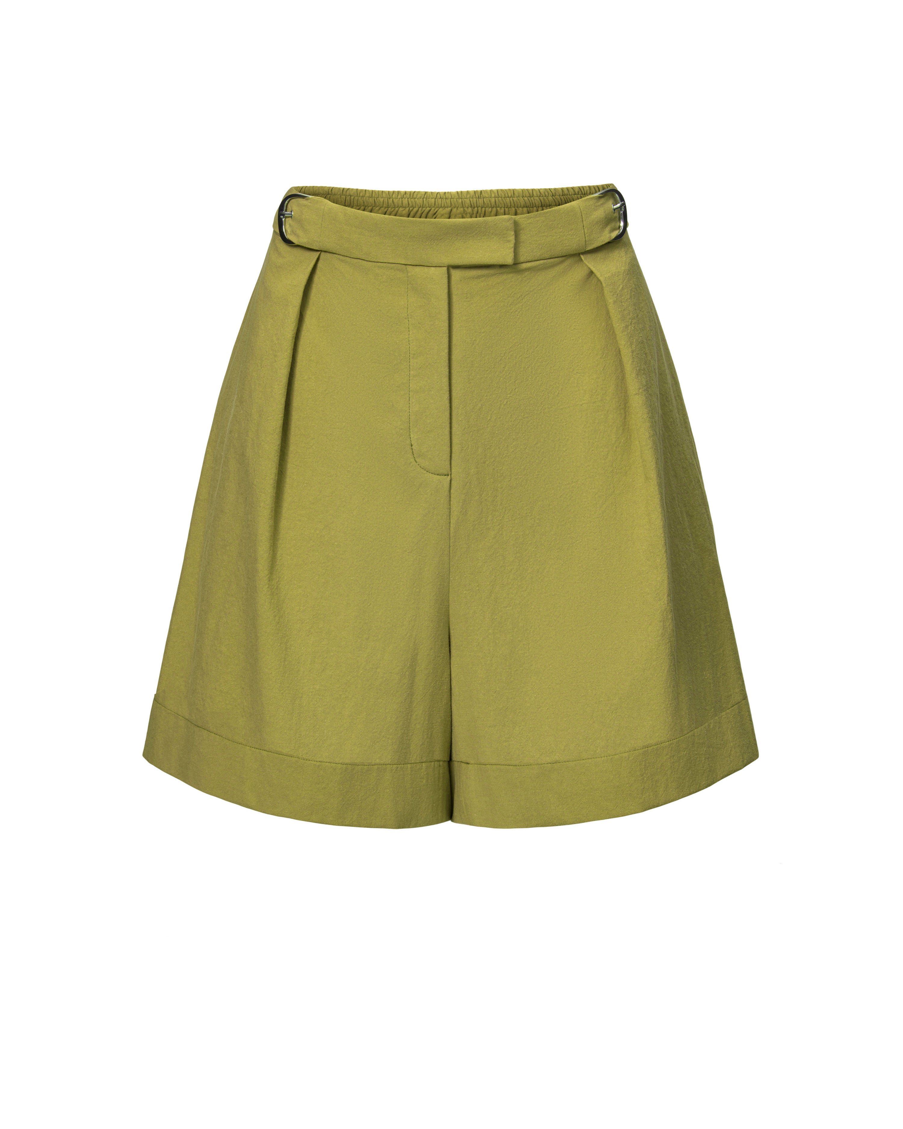 Double Buckle Trouser Short