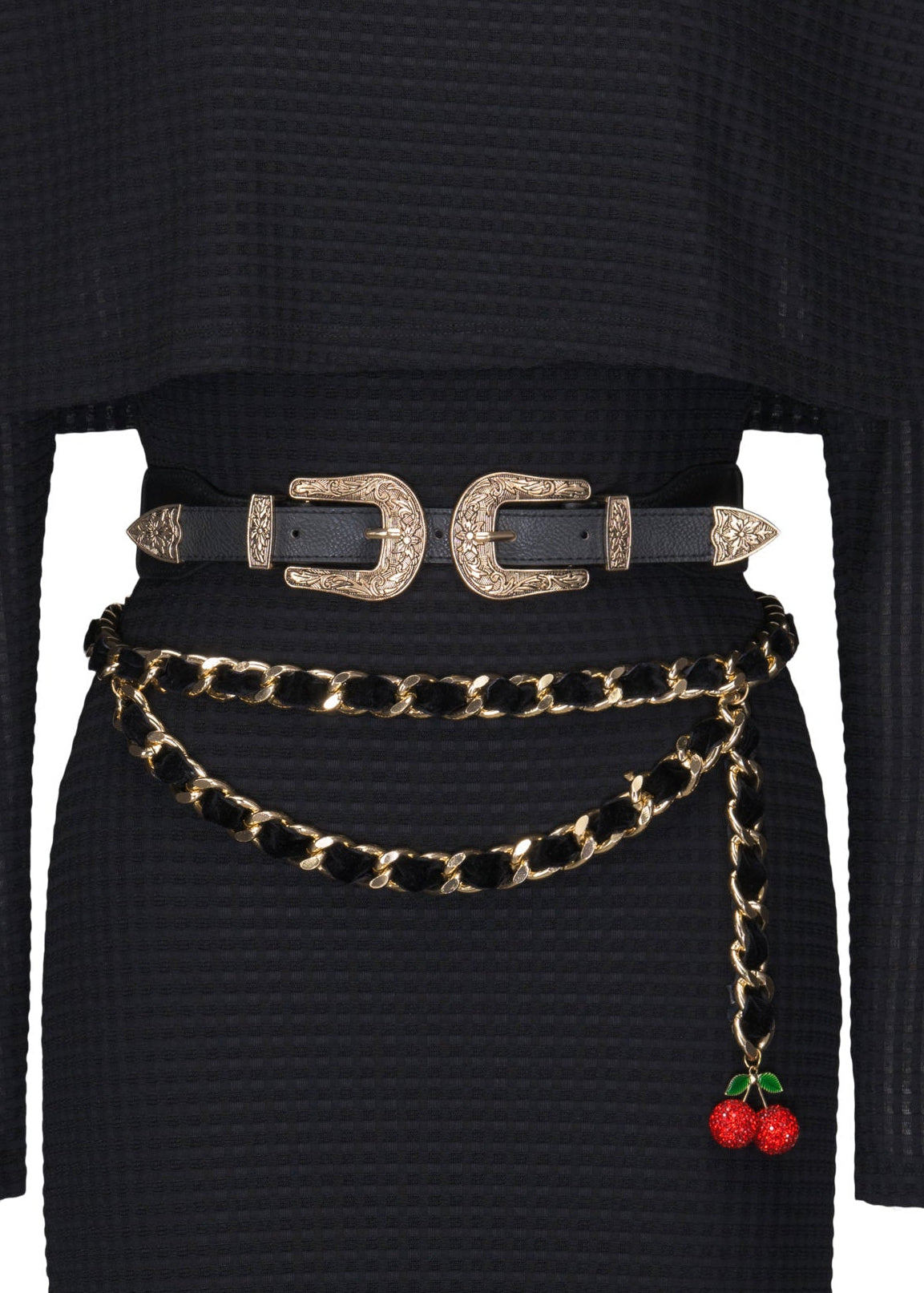 Cherry Chain Belt