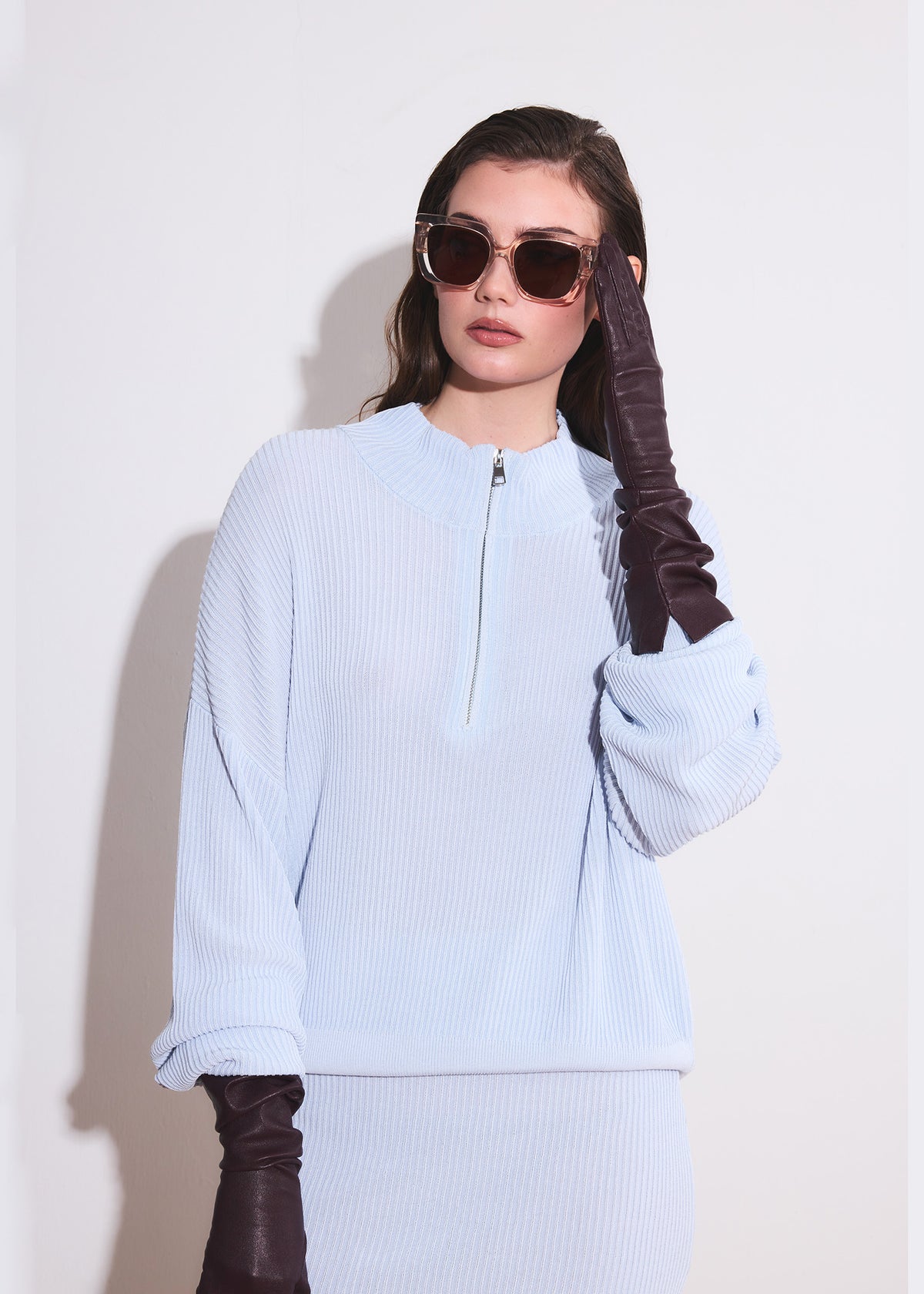 The Olivia Ribbed Knit Sweater
