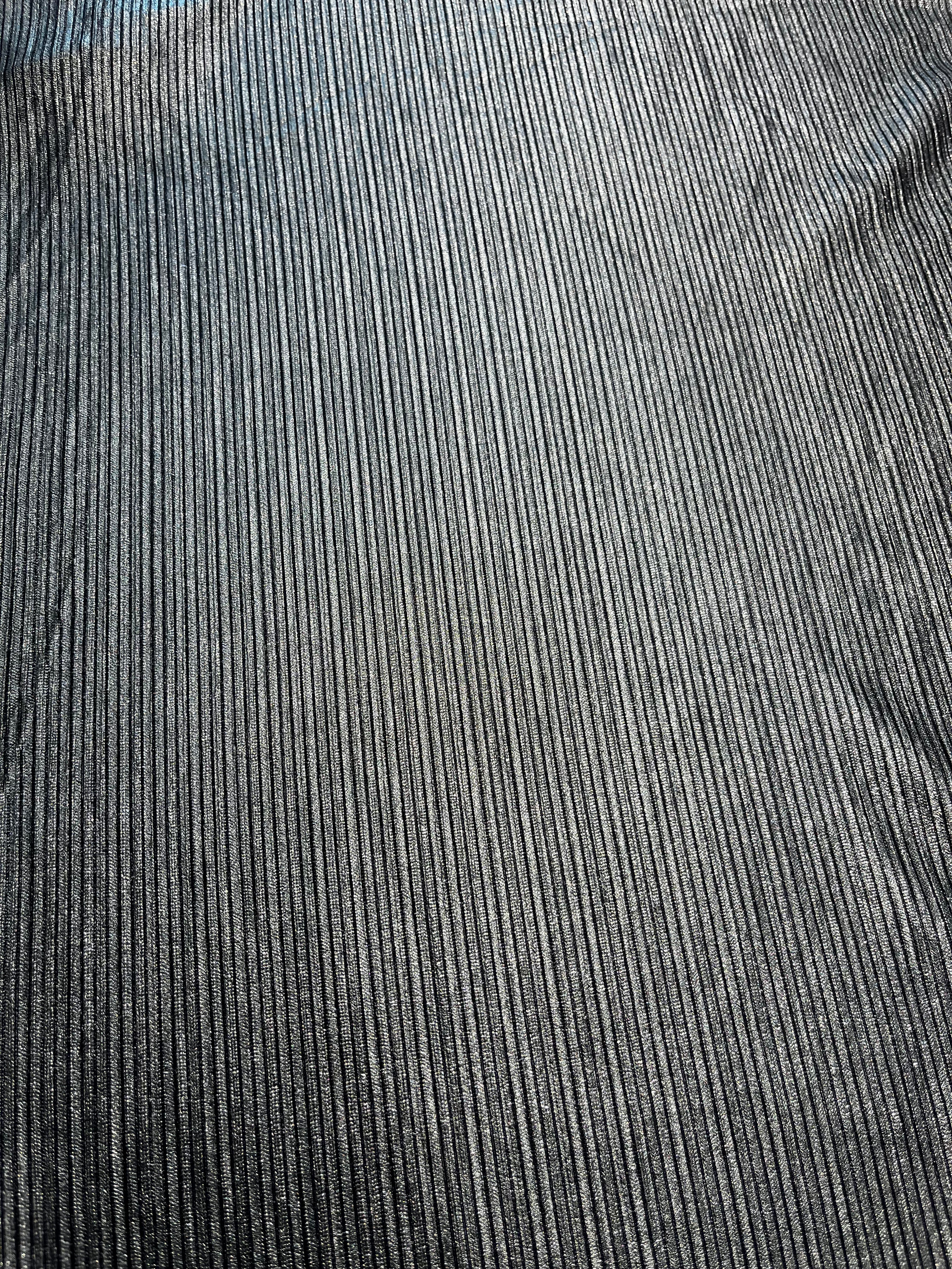 Shiny Silver Knit